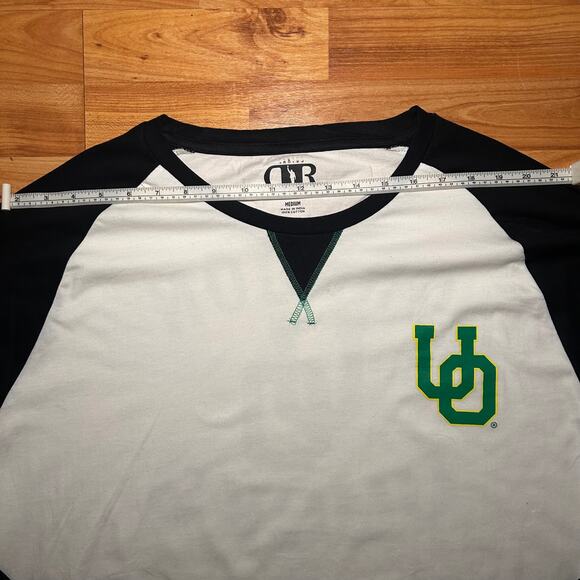 Oregon Ducks Darius Rucker Collection Raglan Long Sleeve T-Shirt Medium - Picture 4 of 5